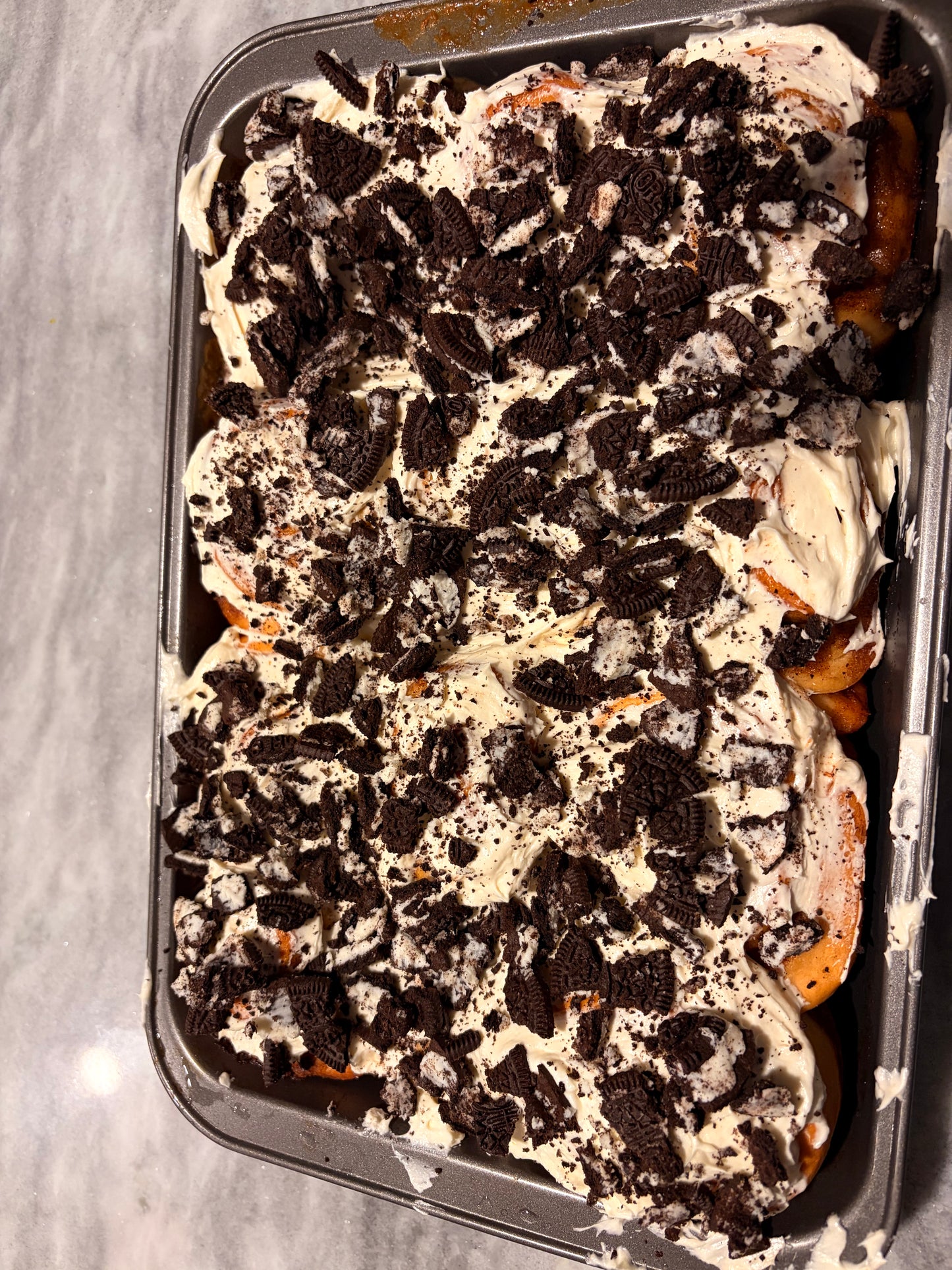 Cookies N Cream Cinnamon Rolls