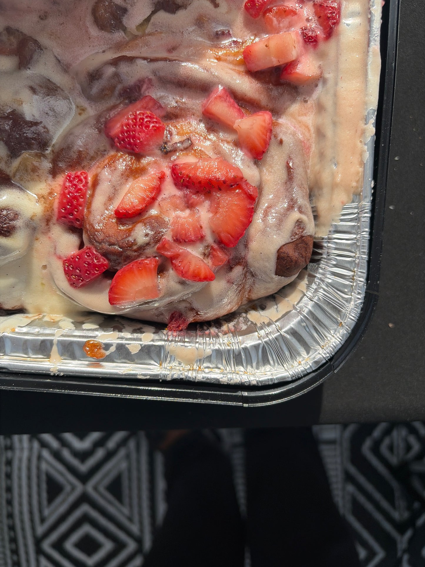 Strawberry Cinnamon Roll