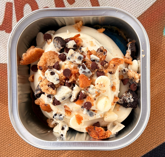 Cookie Monster Cinnamon Rolls