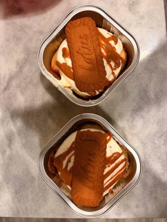 Cookie Butter Cinnamon Rolls